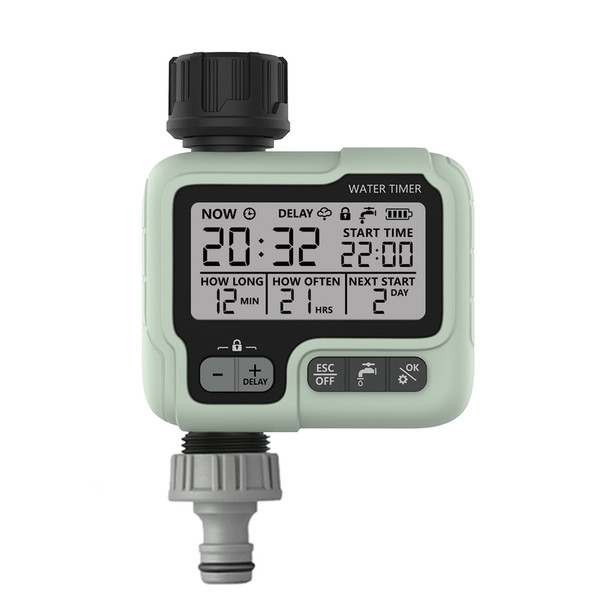 Eshico HCT-322 Automatic Water Timer Garden Digital Irrigation Machine Intelligent Sprinkler Used Outdoor to Save Water&Time