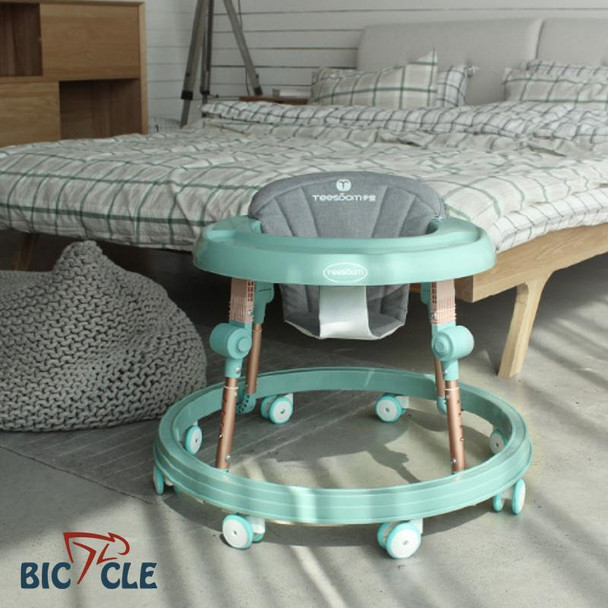 Baby Walker Universal Wheel Toddler Scooter Adjustable Learning Anti