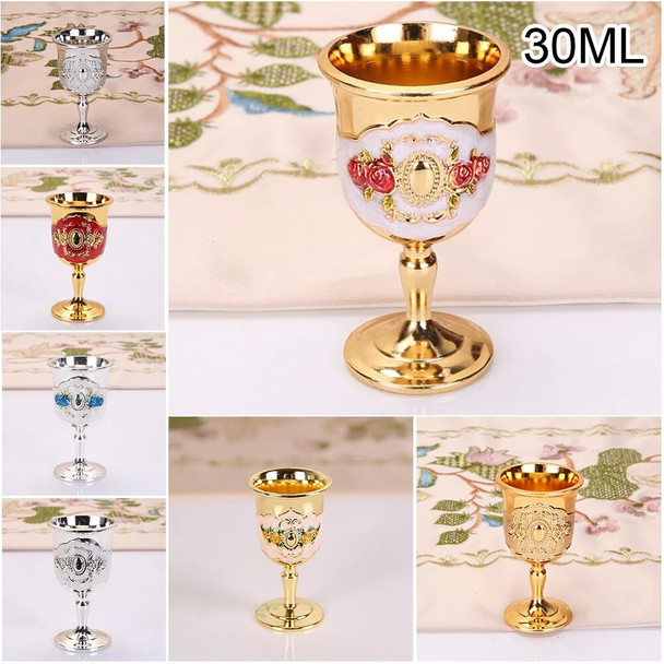 30ml Metal Wine Glasses Retro Wine Cup Goblet Vintage European Style Champagne Cocktail Glasses Bar Home Decor Drinkware 30ml Metal Wine Glasses Retro Wine Cup Goblet Vintage European Style Champagne Cocktail Glasses Bar Home Decor Drinkware