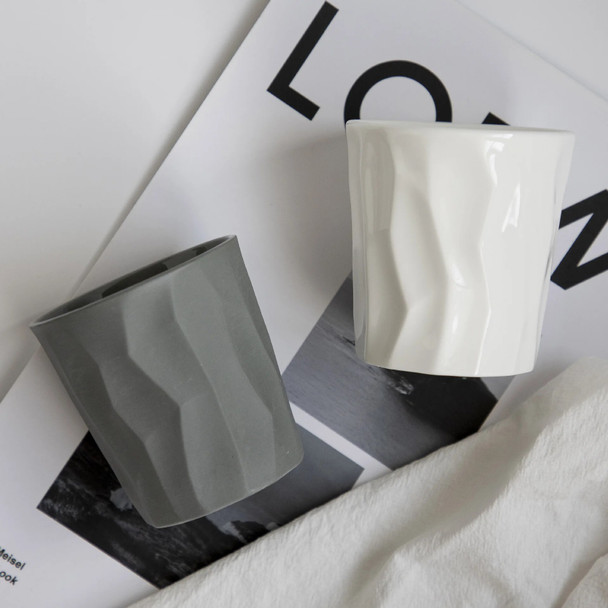 Nordic Style Ceramic coffee cup simple frosted water milk mug without handle household office drinkware gifts