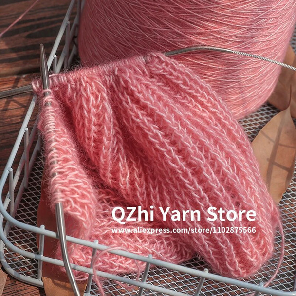 500g Super Soft Mohair Yarn Hand Knitting Woollen Anti-Pilling For Cardigan Long Plush Fluff Crochet Shawl Sweater Scarf Thread