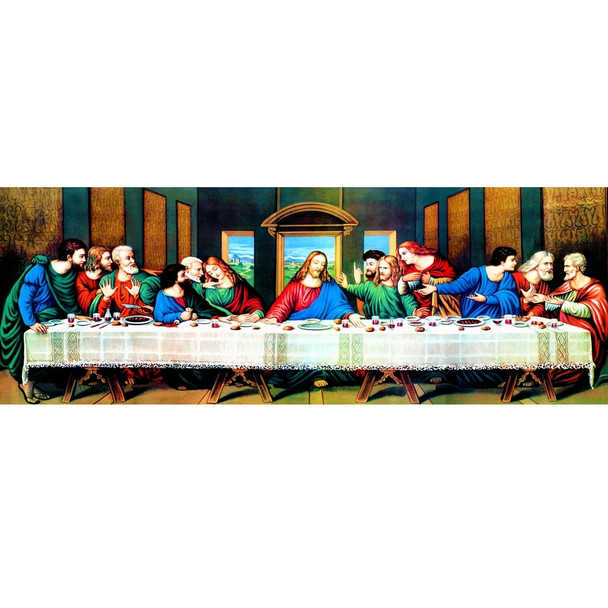 80*30cm The Last Supper 5D Diamond Painting DIY Craft Cross Stitch Kits Diamonds Embroidery Diy Mosaic Needlework Home Decor