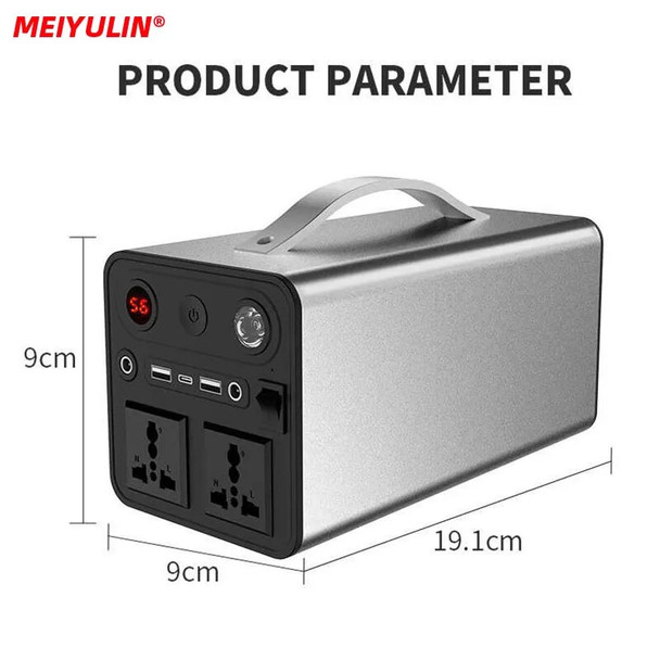 90000mAh Solar Generator Power Supply Station 300W Portable Auxiliary Battery Power Bank Inverter USB C PD for Outdoor Camping 90000mAh Solar Generator Power Supply Station 300W Portable Auxiliary Battery Power Bank Inverter USB C PD for Outdoor Camping