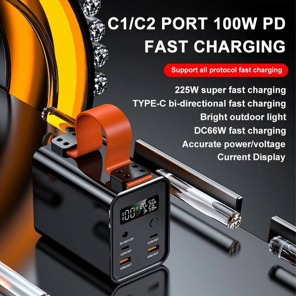 Power Bank Station 60000mAh 30000mAh Outdoor Energy PD 100W Portable Power Bank Solar Generator For Camping Phone Fast Charge Power Bank Station 60000mAh 30000mAh Outdoor Energy PD 100W Portable Power Bank Solar Generator For Camping Phone Fast Charge