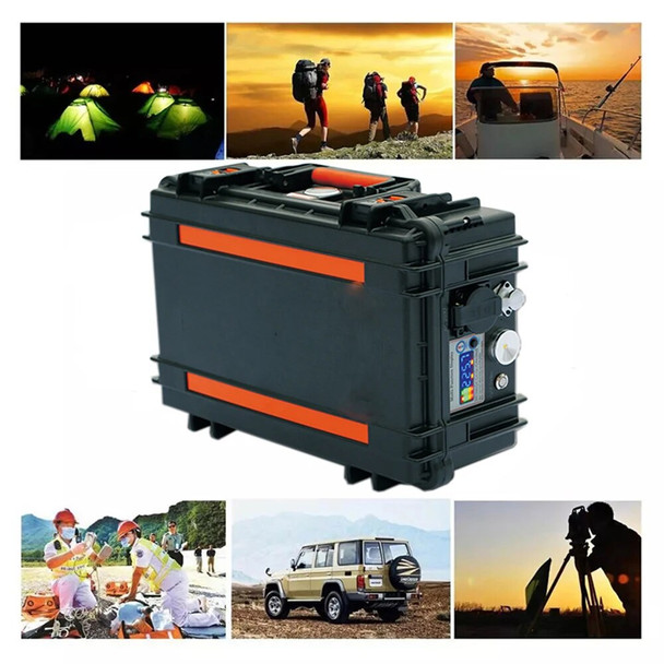 Easy Handle High Power 2000Wh/3000Wh Portable Power Station Solar Generator Military Quality UPS Power Tools Outdoor Camping