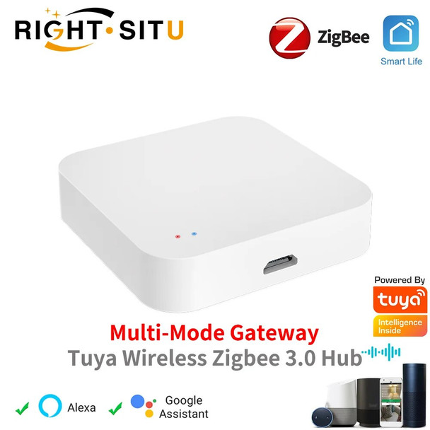 Tuya Zigbee Wireless Hub Gateway For Smart Home Automation for Zigbee Devices Via Smart Life