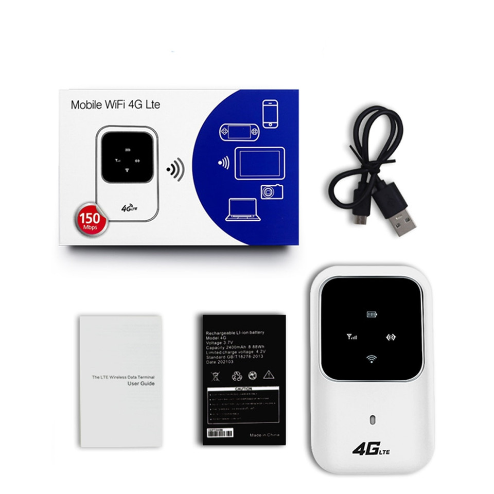 4G Wireless Router LTE Portable Car Mobile Broadband Network Pocket 2 ...