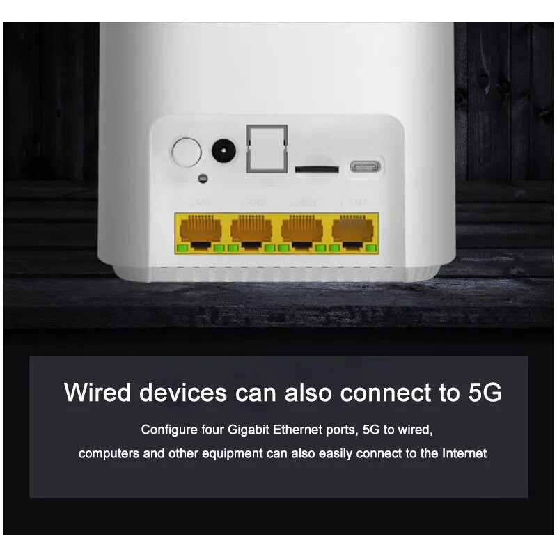 NEW Original Unlock ZLT X21 5G CPE Indoor router Sub 6GHz NSA+SA mesh ...