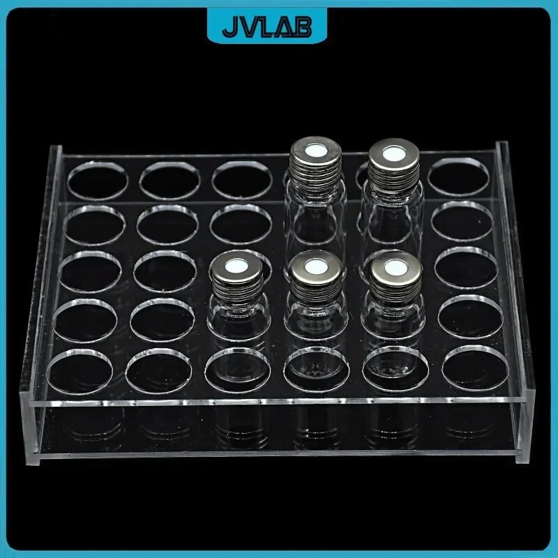 Plexiglass Rack For Chromatography Vial 10 ml Plexiglass Stand Place 30 ...
