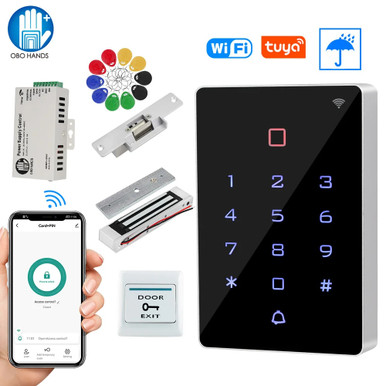 WiFi Tuya APP Door Access Control System Kit Waterproof RFID Keypad ...