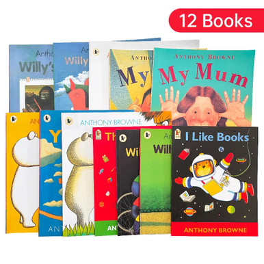 12 Books Anthony Browne English Picture Story Book Kids Bedtime Reading ...