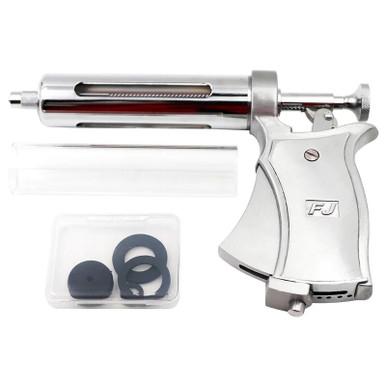 Veterinary Syringe Continuos Injection Syringe 10/20/30/50ml Stainless ...