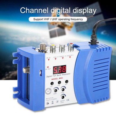 Rf Video Output Rf Tv Audio Video Modulator | Uhf Vhf Video Converter | Satellite - Pet ...