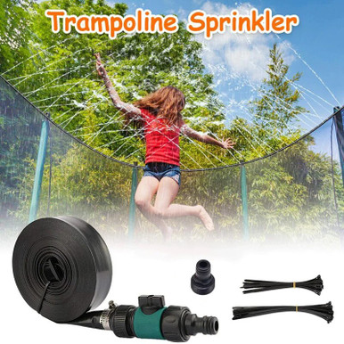 Trampoline Sprinklers Outdoor Water Play Spray Waterpark Fun Toys for ...