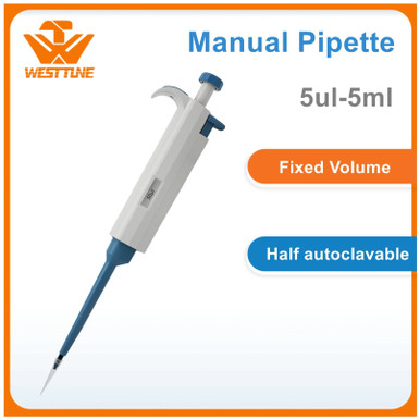 TopPette Half-Autoclavable MicroPipette Fixed Volume Single Channel ...
