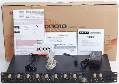 ICON Umix 1010 rack vst mountable external sound card USB 2.0 audio ...
