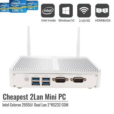 Cheapest Mini PC Intel Celeron 2955U Windows 10 Barebone Micro Desktop ...