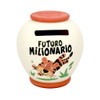 Salvadanaio personalizzato - Futuro milionario