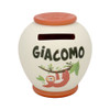 Salvadanaio personalizzato - Giacomo
