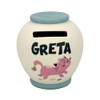 Salvadanaio personalizzato - Greta
