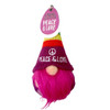Gnomo portafortuna - Peace & Love - ALTEZZA 13 cm