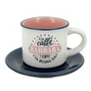 Tazzina da caffè con piattino in confezione regalo - Barbara