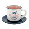 Tazzina da caffè con piattino in confezione regalo - Cristina
