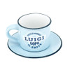 Tazzina da caffè con piattino in confezione regalo - Luigi