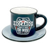 Tazzina da caffè con piattino in confezione regalo - Riccardo