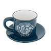 Tazzina da caffè con piattino in confezione regalo - Stefano
