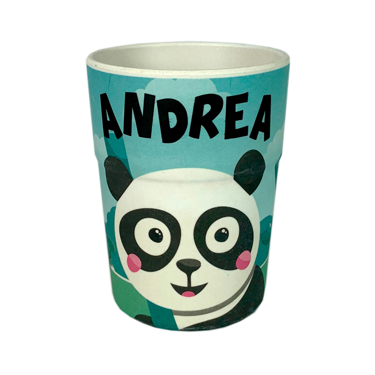 Tazza Panda che Beve Caffè con Scritta Coffee Lovers – Printed