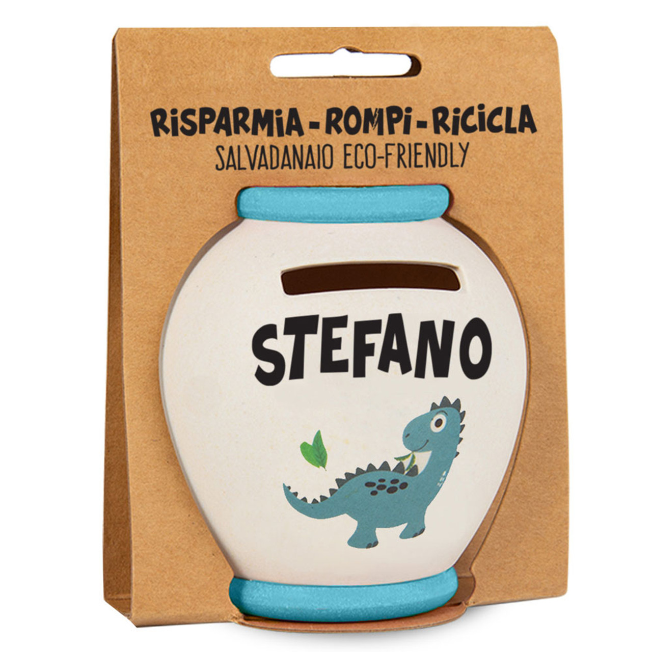 Salvadanaio personalizzato - Stefano