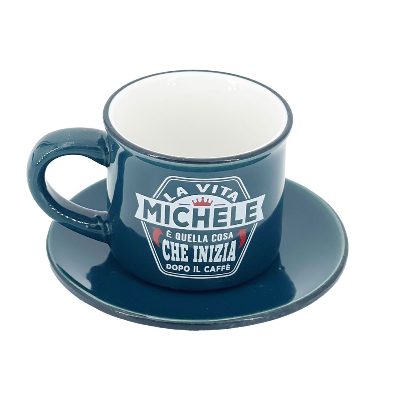 Tazzina da caffè con piattino - Michele