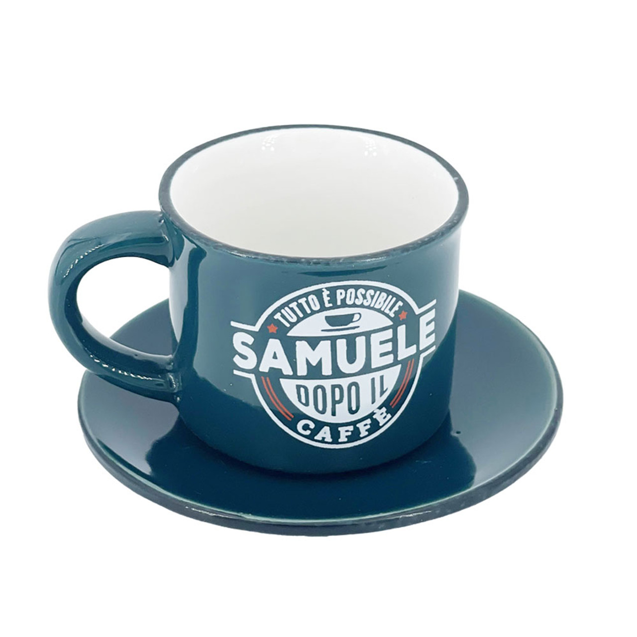 Tazzina da caffè con piattino - Samuele