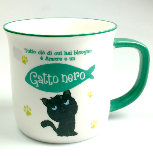 Tazza gatto nero