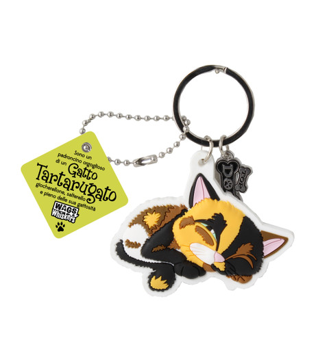 Portachiavi Da Parete In Acciaio Sagomato A Gatto, Small 6'' (15,2 Cm) – 5 Ganci, Made In USA, Finitura Nera – Per Organizzare Chiavi, Guinzagli, Collane, Sciarpe