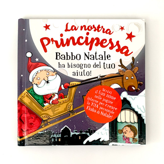 Fiaba di Natale - Principessa con Babbo Natale