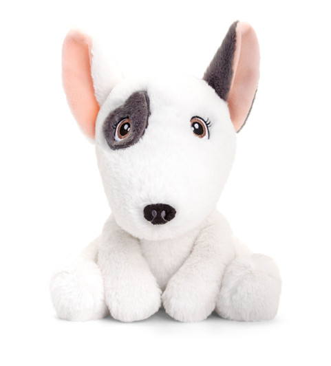 Peluche Ecosostenibile Adottami - Bull Terrier 25 cm