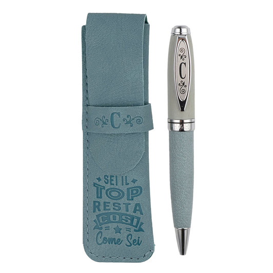 Penna in Bamboo - Lettera C