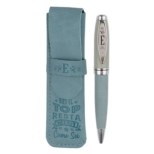 Penna in Bamboo - Lettera E