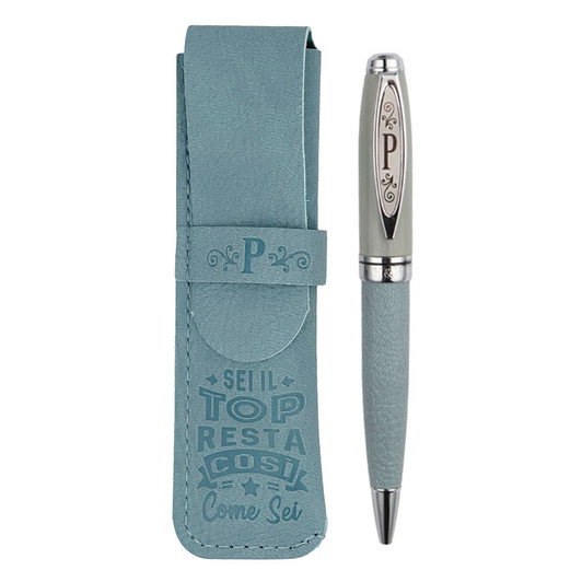 Penna in Bamboo - Lettera P