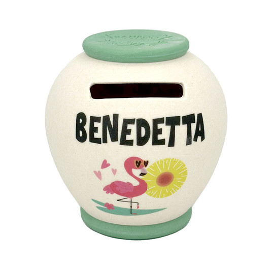 Salvadanaio personalizzato - Benedetta