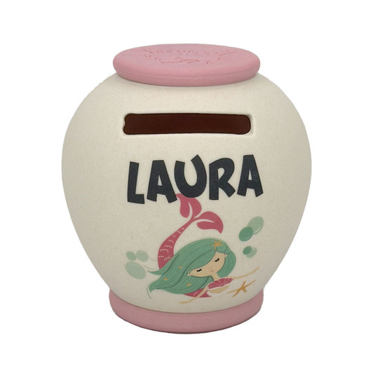 Salvadanaio personalizzato - Laura