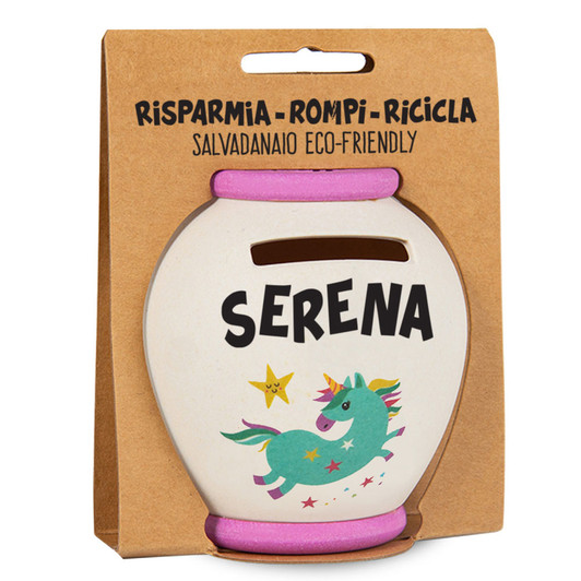 Salvadanaio personalizzato - Serena