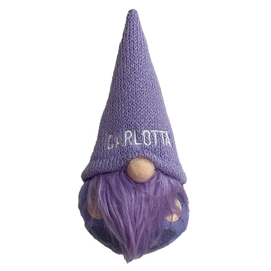 Gnomo portafortuna - Carlotta - ALTEZZA 13 cm