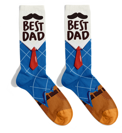 Calzino Ironiks Best Dad... Taglia 39/42