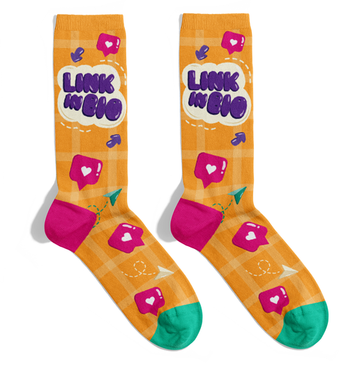 Calzino Ironiks Link in Bio - Taglia 39/42