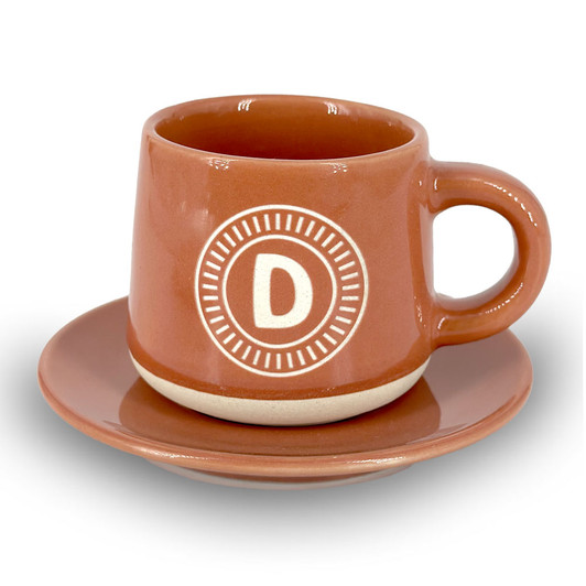 Tazza Personalizzata Con Iniziale E Nome – Ceramica Bianca, 330 Ml, Viola