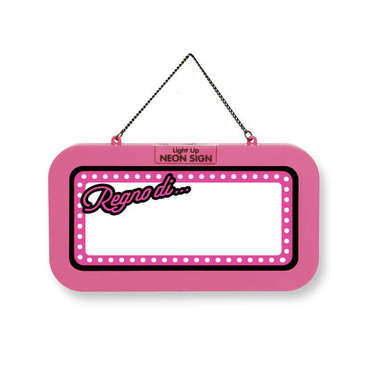 Luminotto Targa Personalizzata - Regno di…