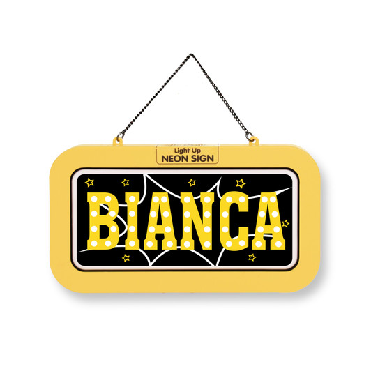 Luminotto Targa Personalizzata - Bianca
